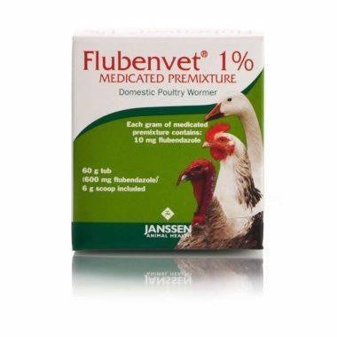 Flubenvet 1% Wormer 60g – Vetscriptions